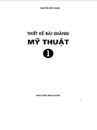 Thiết kế bài giảng mỹ thuật lớp 1